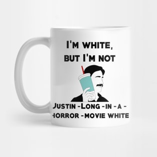 I'm Not THAT White (Justin Long) Mug